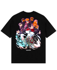 Jiraiya X Six Paths of Pain - Naruto Shippuden Oversize T-Shirt