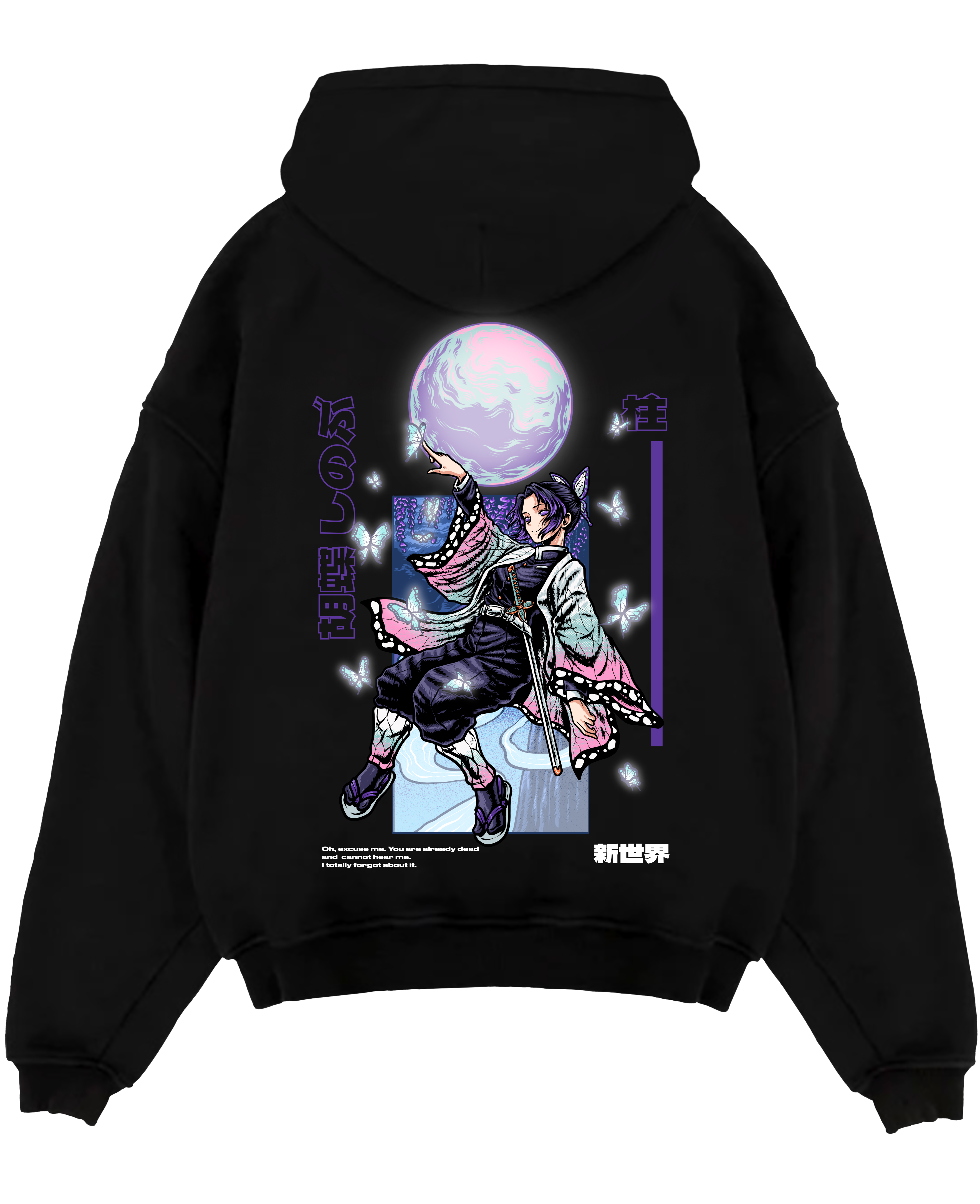 Shinobu X Butterfly - Demon Slayer Hoodie
