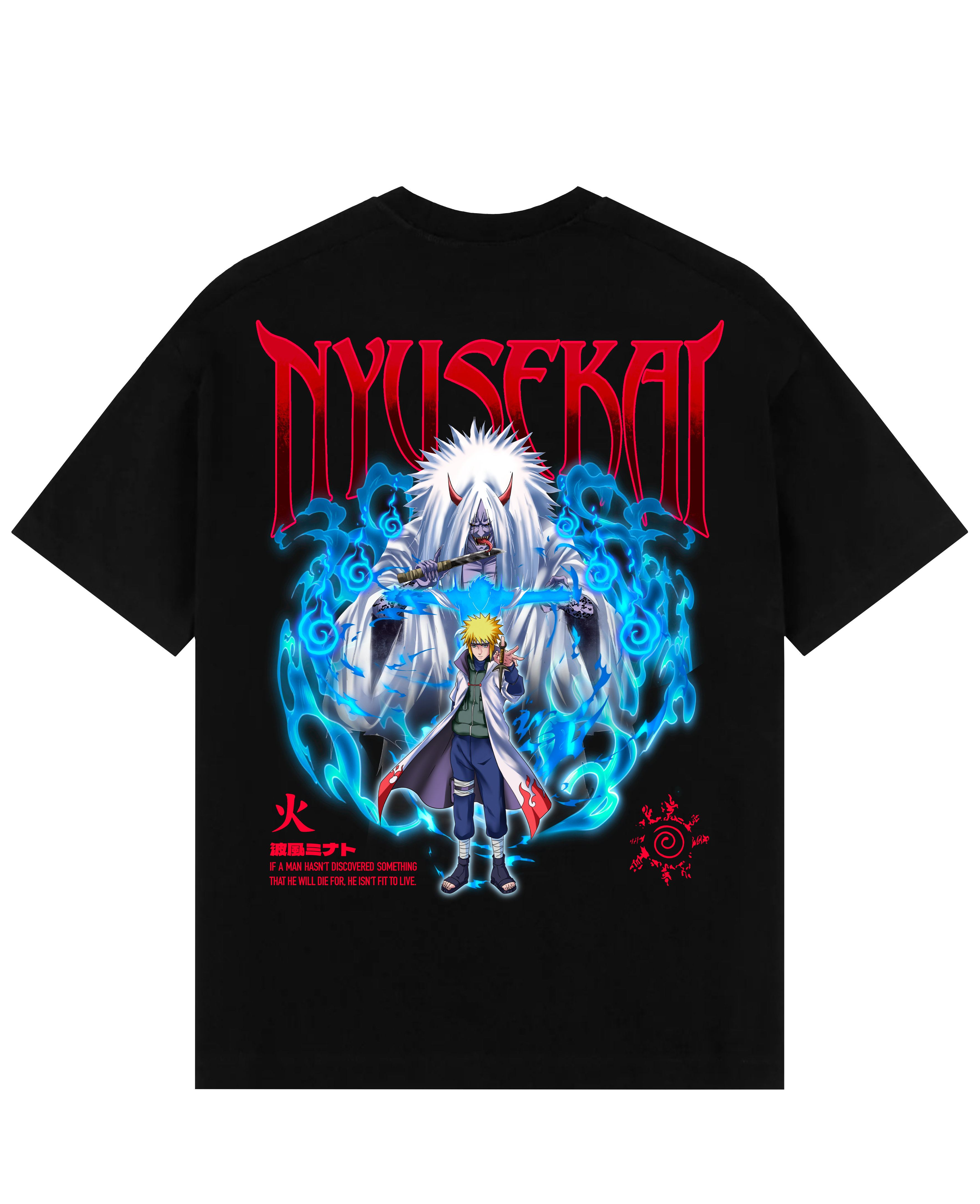 Minato X Shiki Fuujin - Naruto Shippuden Oversize T-Shirt