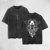 Nysekai "Ymir Fritz the Founding Titan Attack on Titan" Vintage Washed Oversized T-Shirt - Nysekai