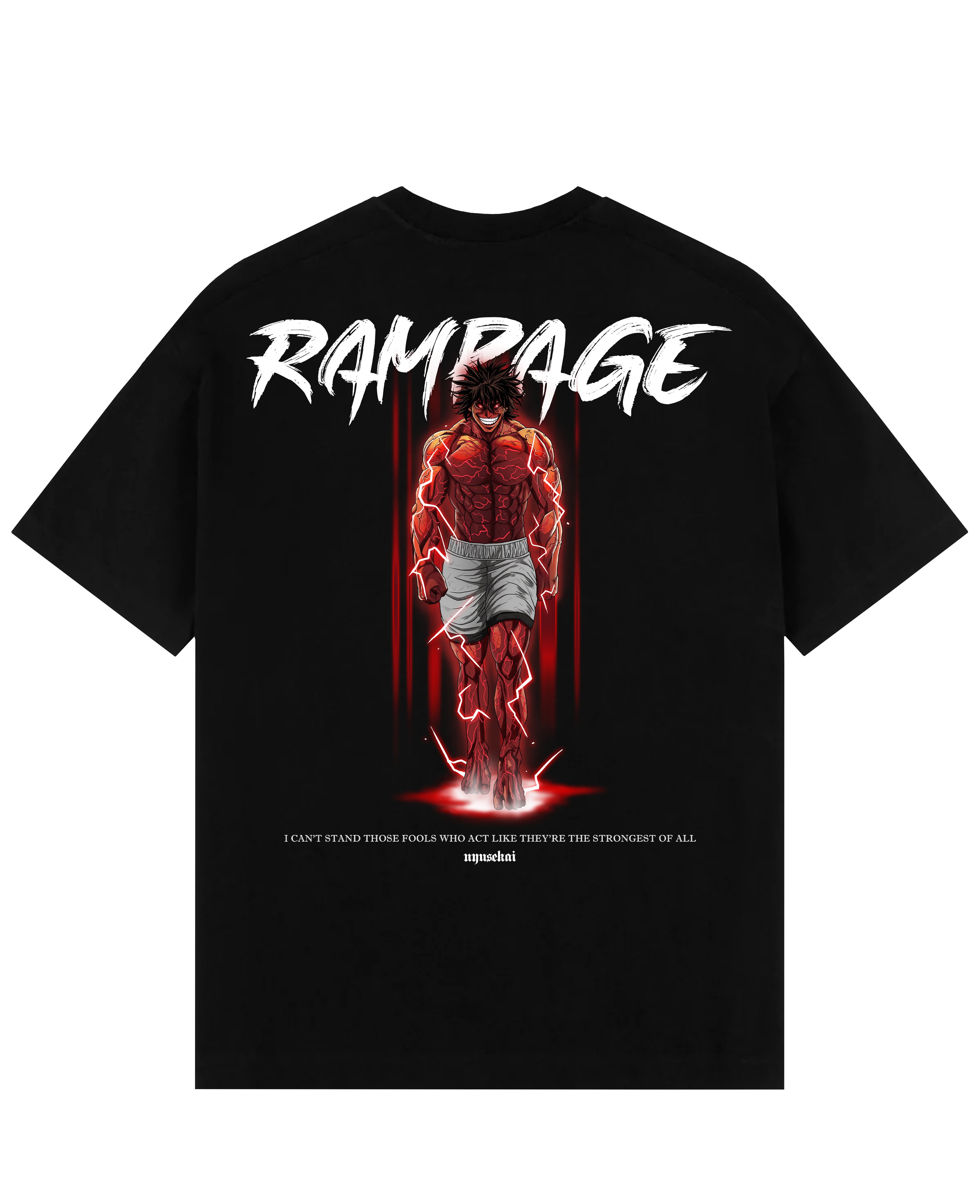 Ohma Tokita - Kengan Ashura Oversize T-Shirt