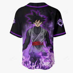 3D Anime Goku Black Custom Fandom - Dragon Ball Baseball Tee - Nysekai