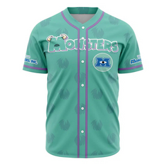 Sully Monsters Inc. V2 Disney Baseball Jersey