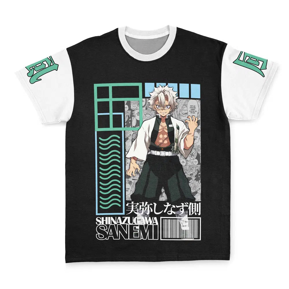 Sanemi Shinazugawa Demon Slayer Streetwear T-Shirt