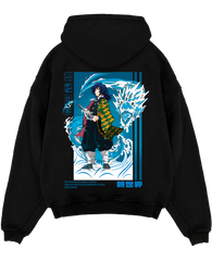 Giyu X Water Dragon - Demon Slayer Hoodie