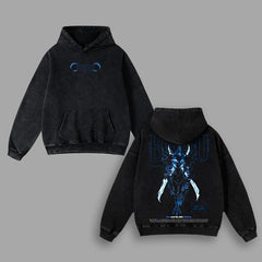 Otakuri "Beru" Solo Leveling Vintage Oversized Hoodie