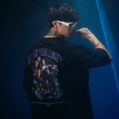 Yami X Asta X Nacht - Black Clover Oversize T-Shirt