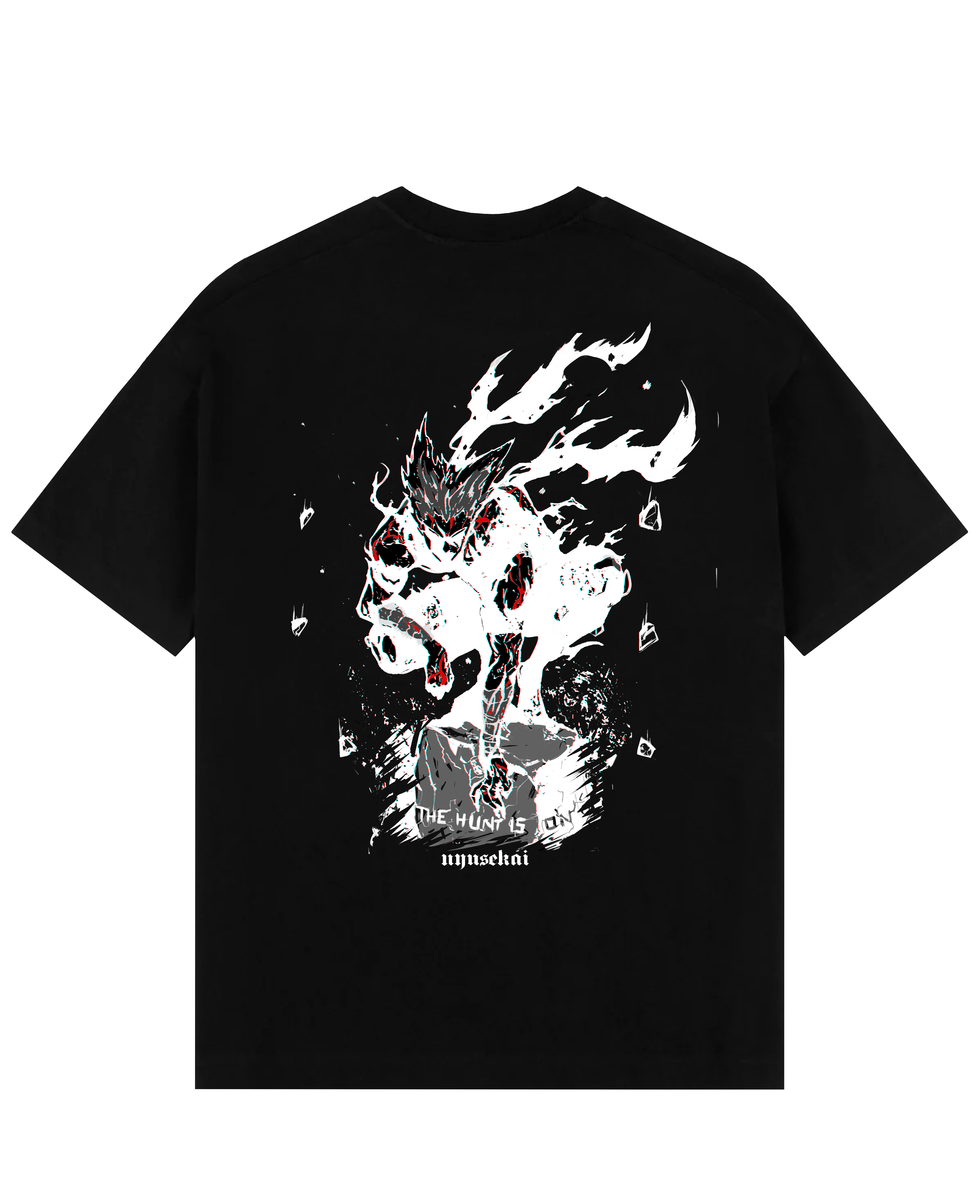 Garou X THE HUNT IS ON - One Punch Man Oversize T-Shirt