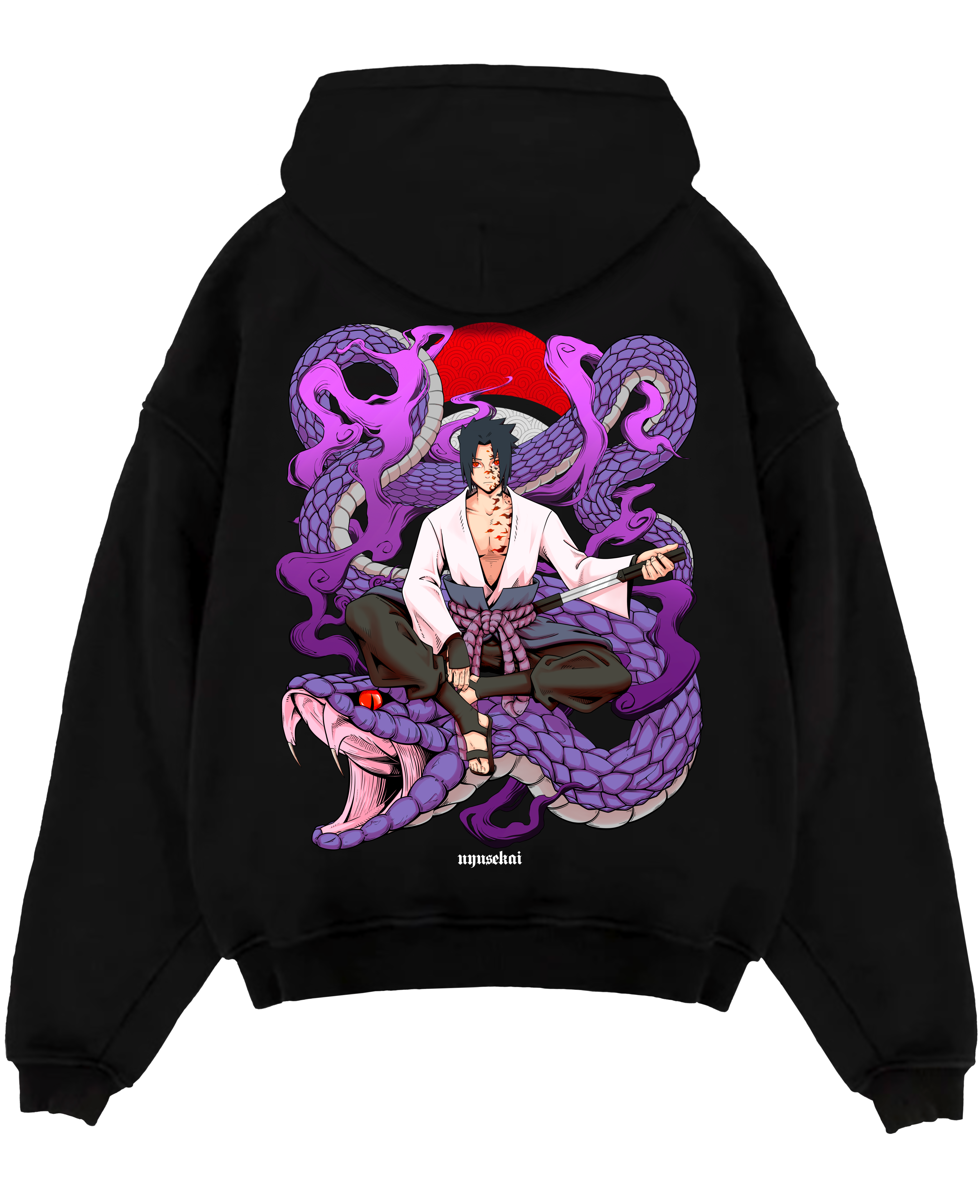 Sasuke X Aoda - Naruto Shippuden Hoodie
