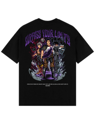 Yami X Asta X Nacht - Black Clover Oversize T-Shirt