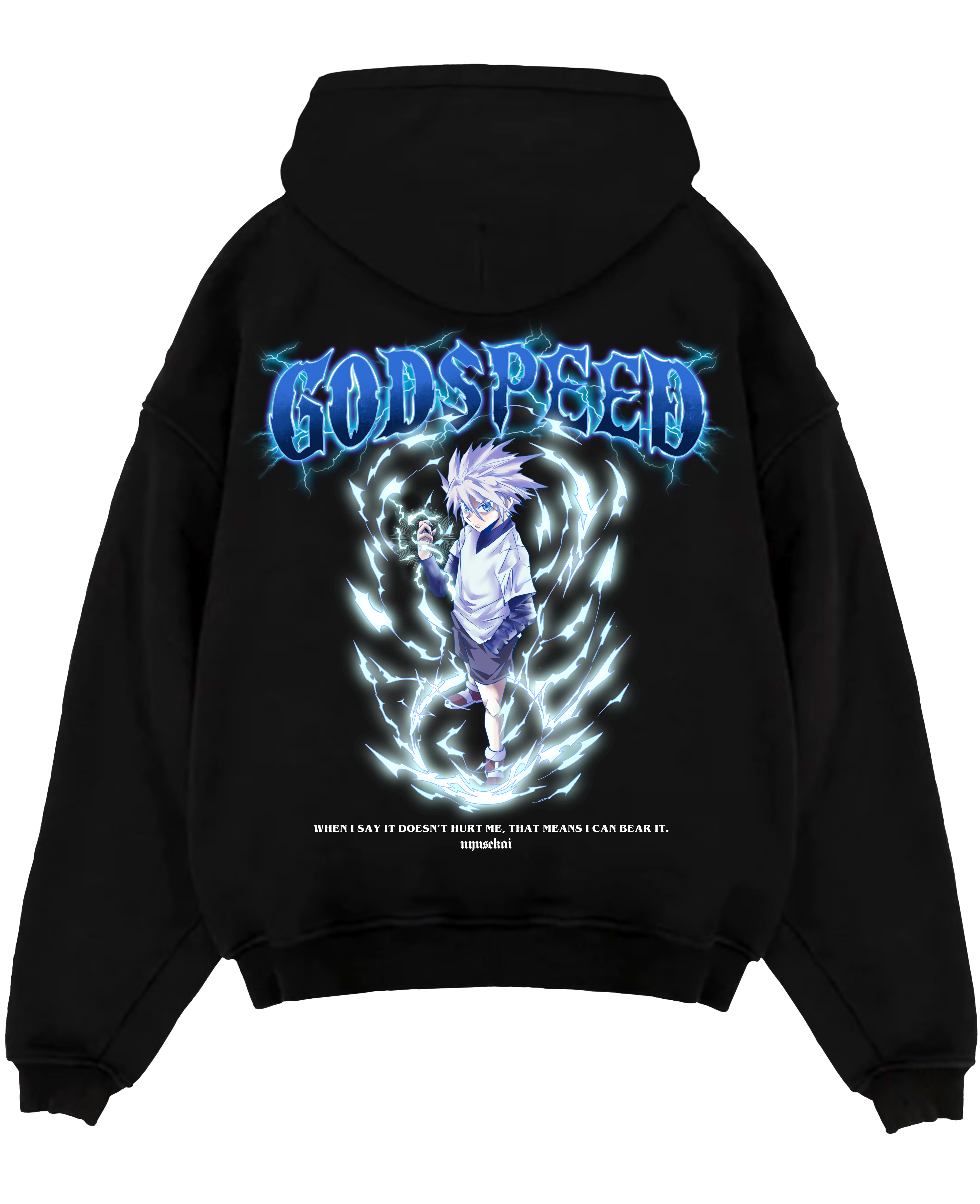 Killua X Godspeed - Hunter X Hunter Hoodie V2