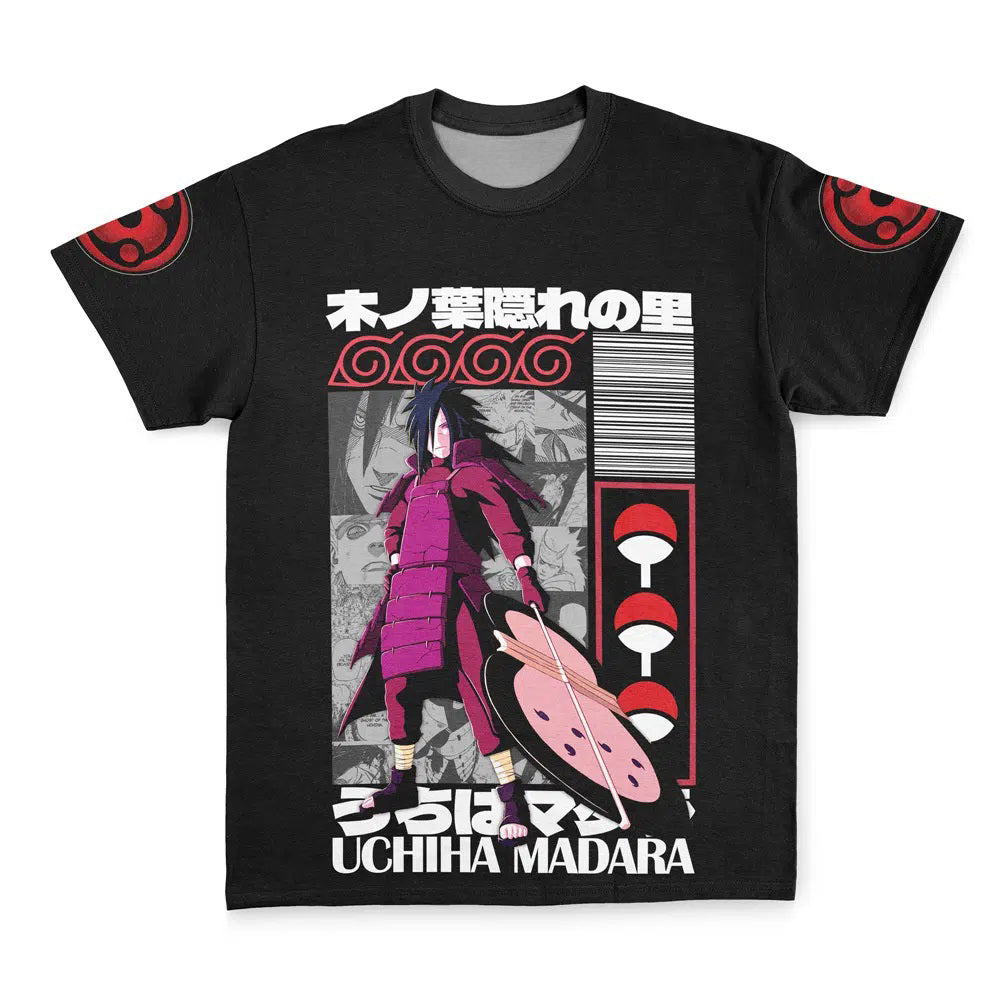 Uchiha Madara Naruto Streetwear T-Shirt