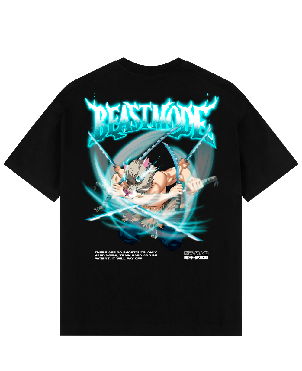 Inosuke X Beastmode - Demon Slayer Oversize T-Shirt