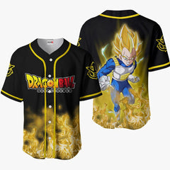 3D Anime Vegeta Super Saiyan Custom Fandom - Dragon Ball Baseball Tee - Nysekai