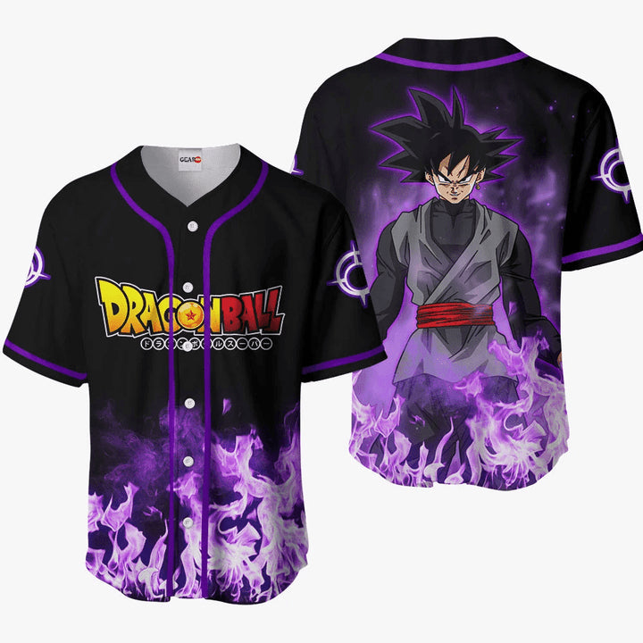 3D Anime Goku Black Custom Fandom - Dragon Ball Baseball Tee - Nysekai