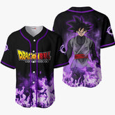 3D Anime Goku Black Custom Fandom - Dragon Ball Baseball Tee - Nysekai