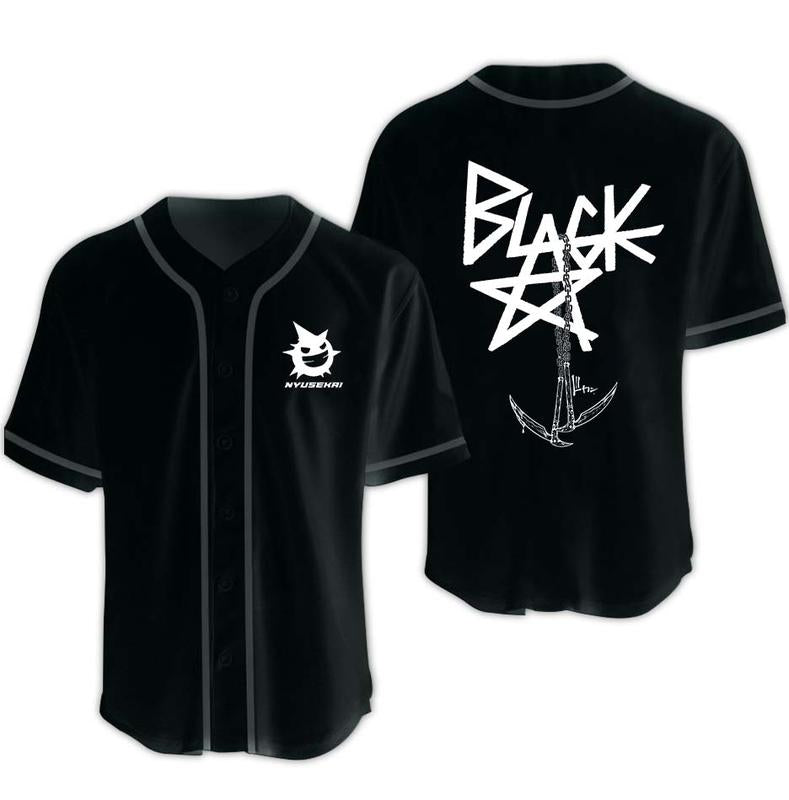 Blackstar X Chain-Scythe - Soul Eater Baseball Jersey - Nysekai