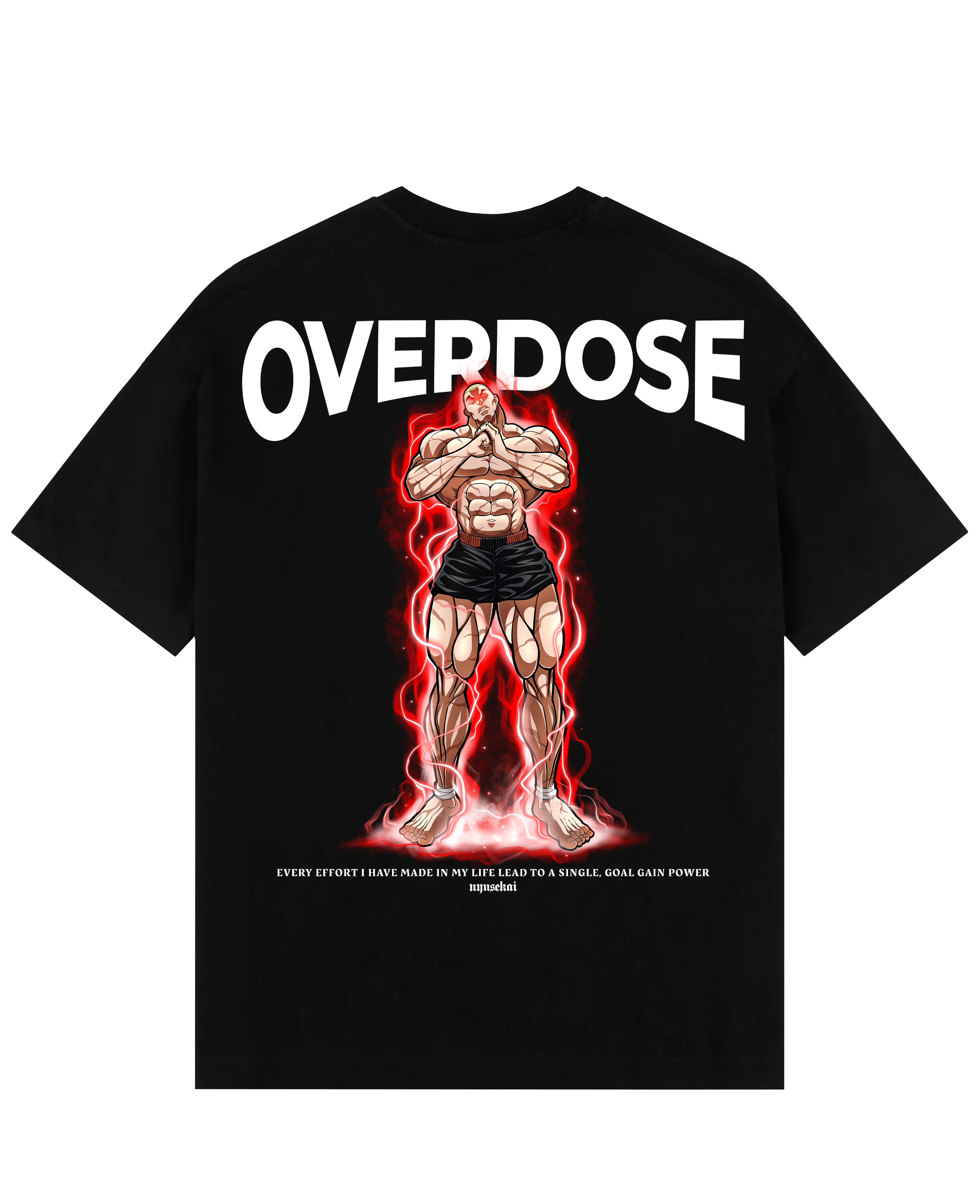 Jack X Overdose - BAKI Oversize T-Shirt