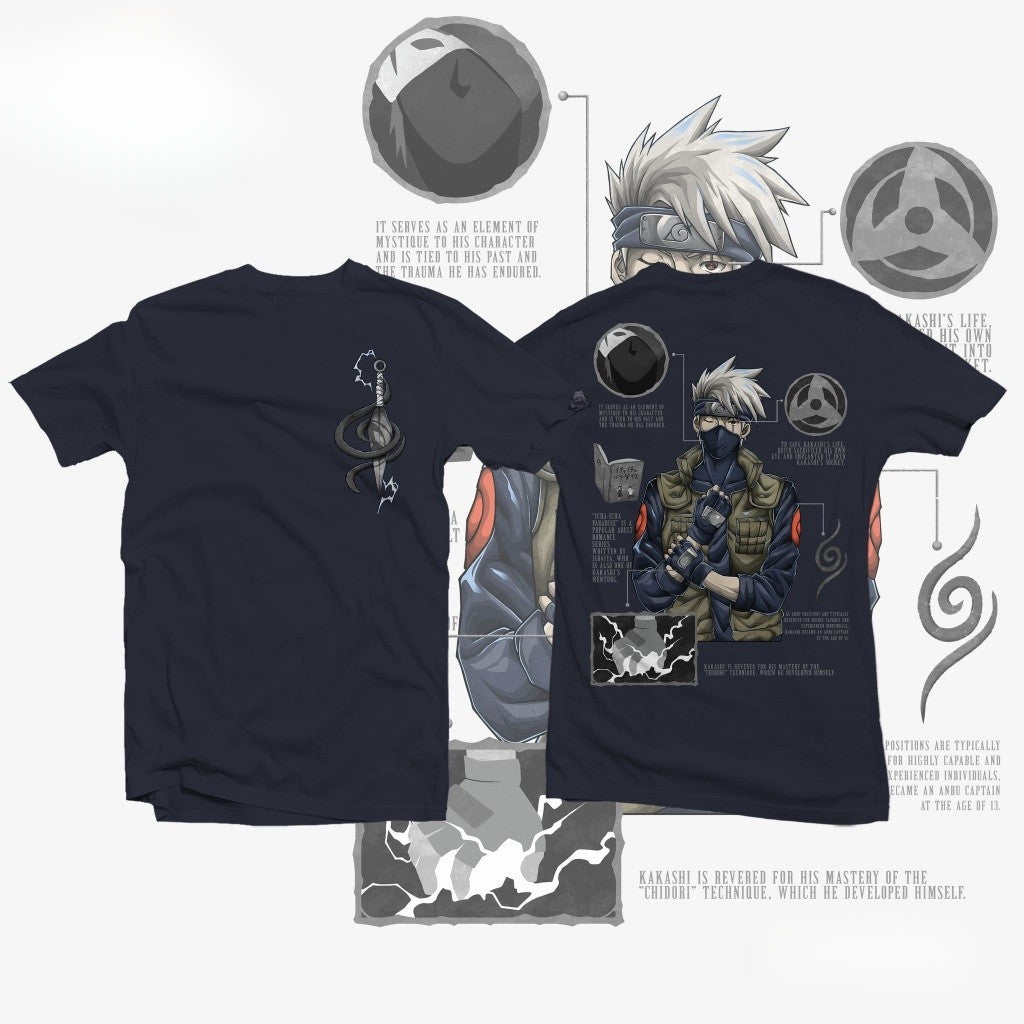 a t - shirt with a picture of an anime character on it