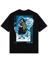 Giyu X Water Dragon - Demon Slayer Oversize T-Shirt