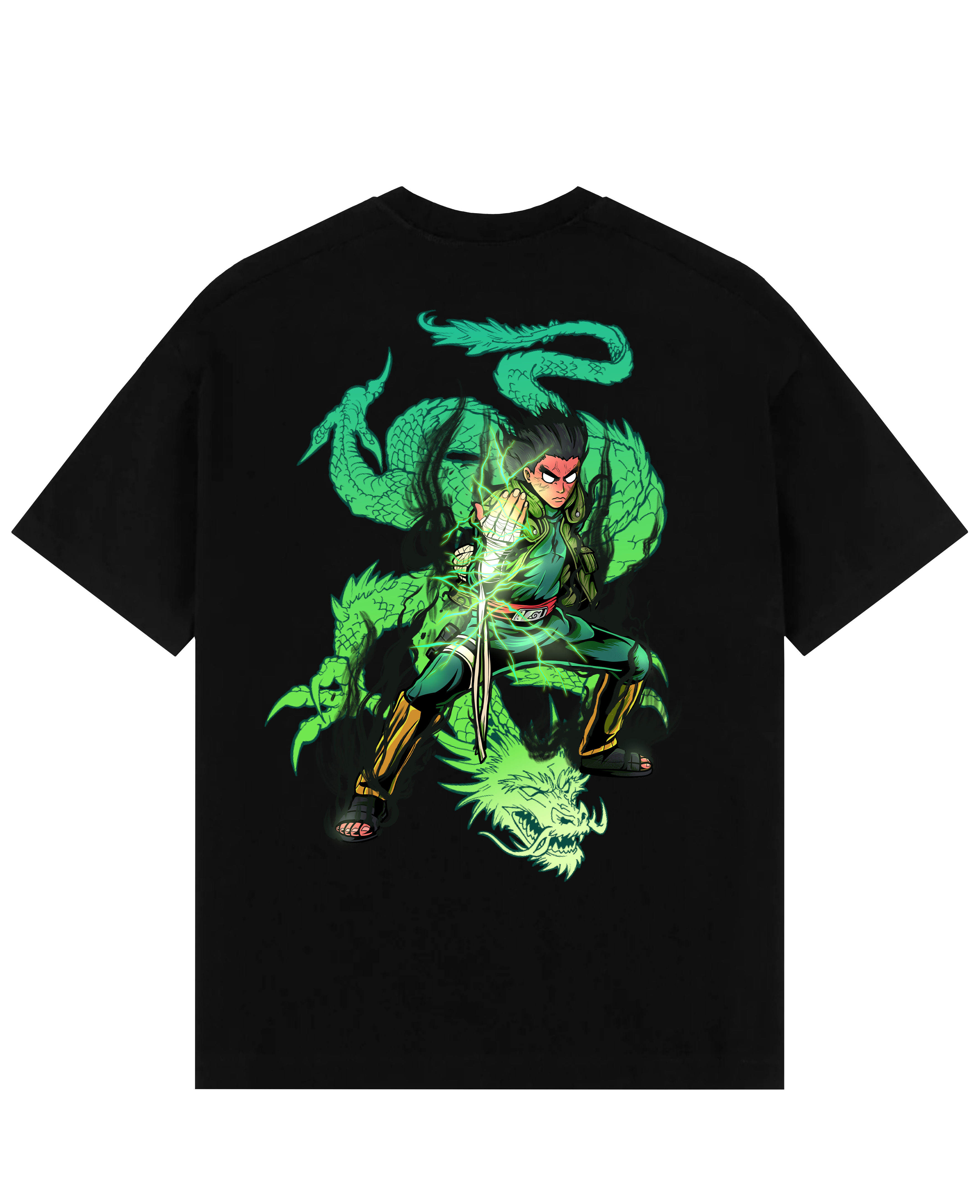 Rock Lee X Dragon - Naruto Shippuden Oversize T-Shirt
