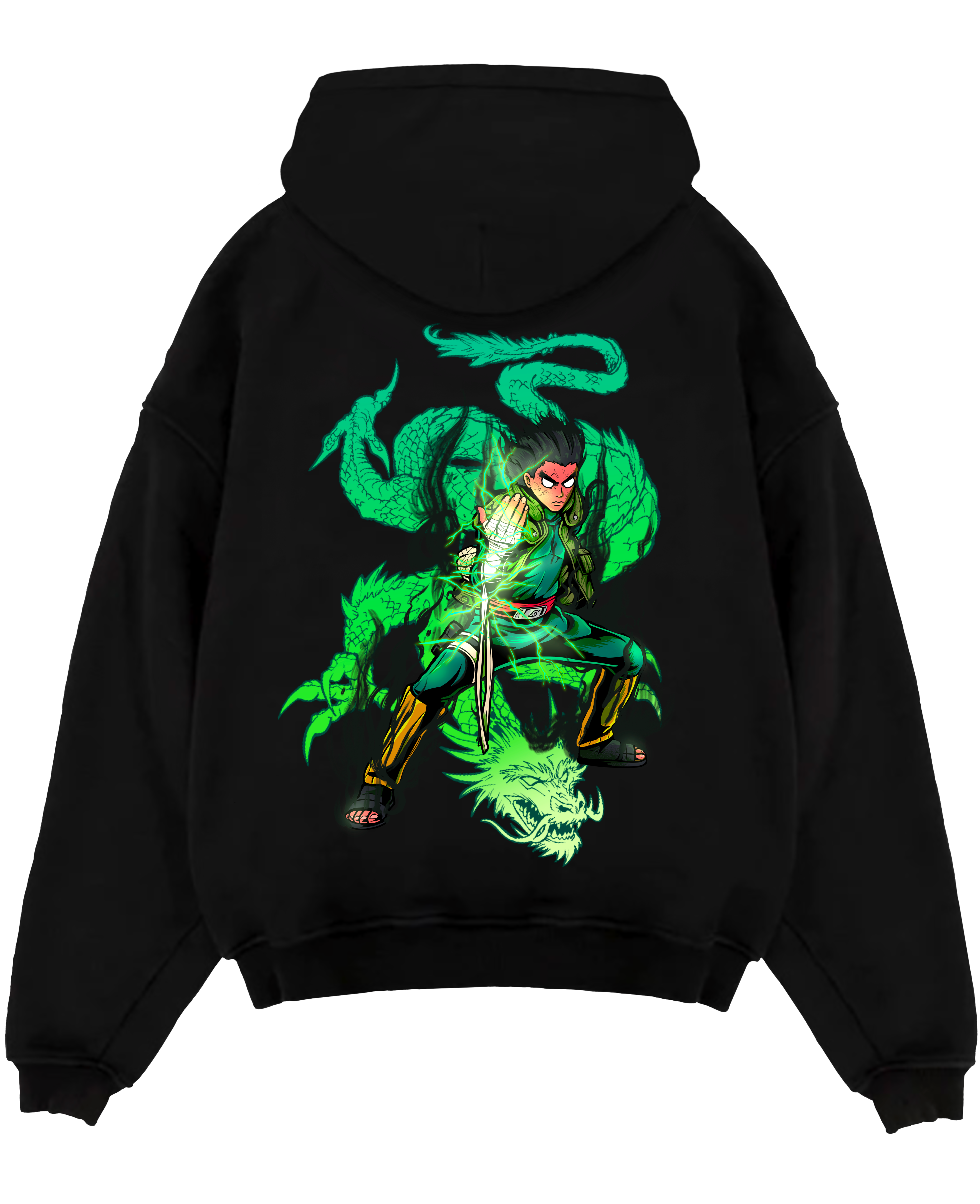 Rock Lee X Dragon - Naruto Shippuden Hoodie