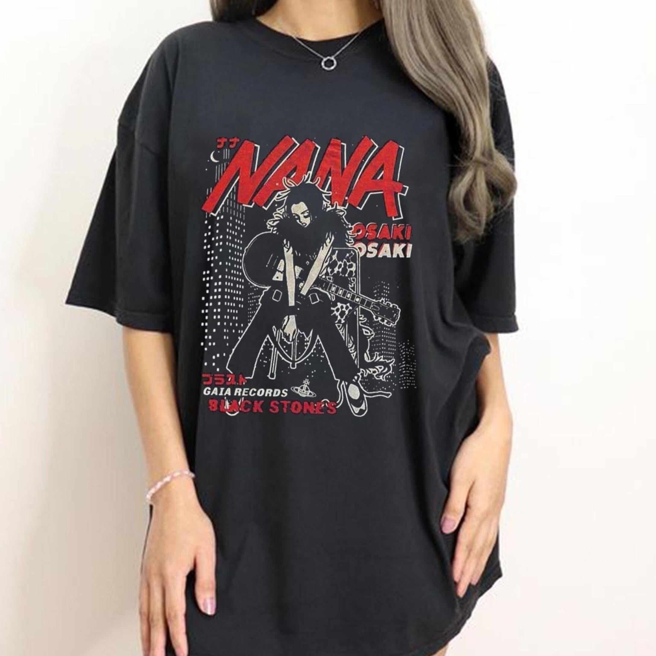 Nana Osaki Gaia Records Black Stones Nana Unisex T-Shirt - Nysekai