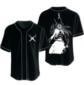 Kaos Ichigo Kurosaki Bleach Version Baseball Jersey - Nysekai