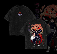 Otakuri "Obito Uchiha" Naruto Vintage Washed Oversized T-Shirt