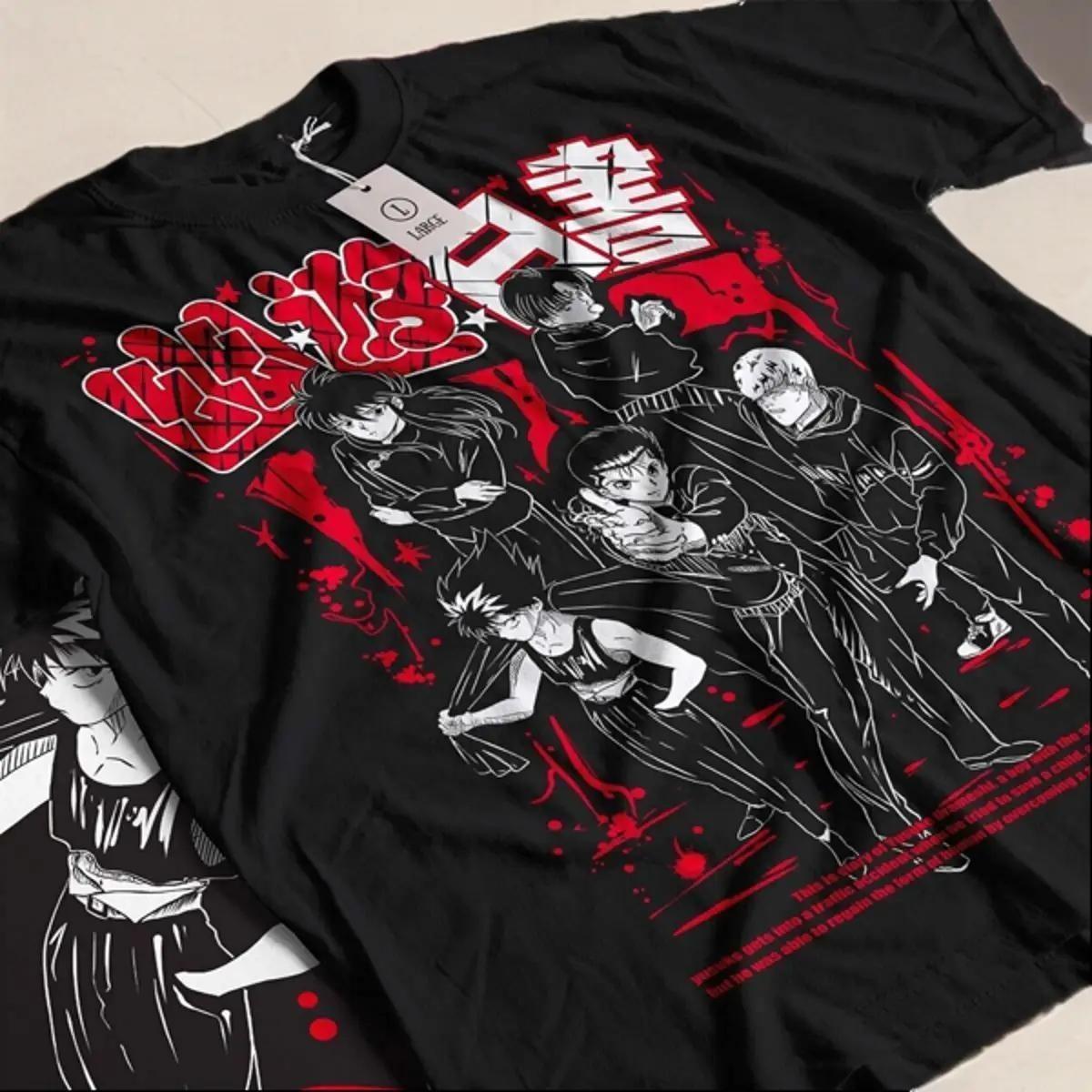 Yusuke Urameshi Kazuma Kuwabara Kurama Hiel Koenma Yu Yu Hakusho Unisex T-Shirt - Nysekai