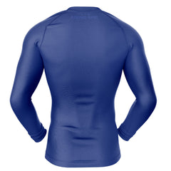 Blue Majin Vegeta Dragon Ball Z Long Sleeve Rash Guard Compression Shirt