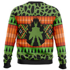 Cell Dragon Ball Z Ugly Christmas Sweater