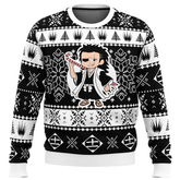 Otakuri "Chibi Kenpachi (Eye Patch)" Bleach Ugly Christmas Sweater