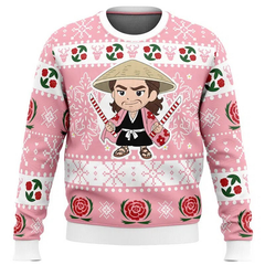 Otakuri "Shunsui Kyoraku (Flower Wind)" Bleach Ugly Christmas Sweater