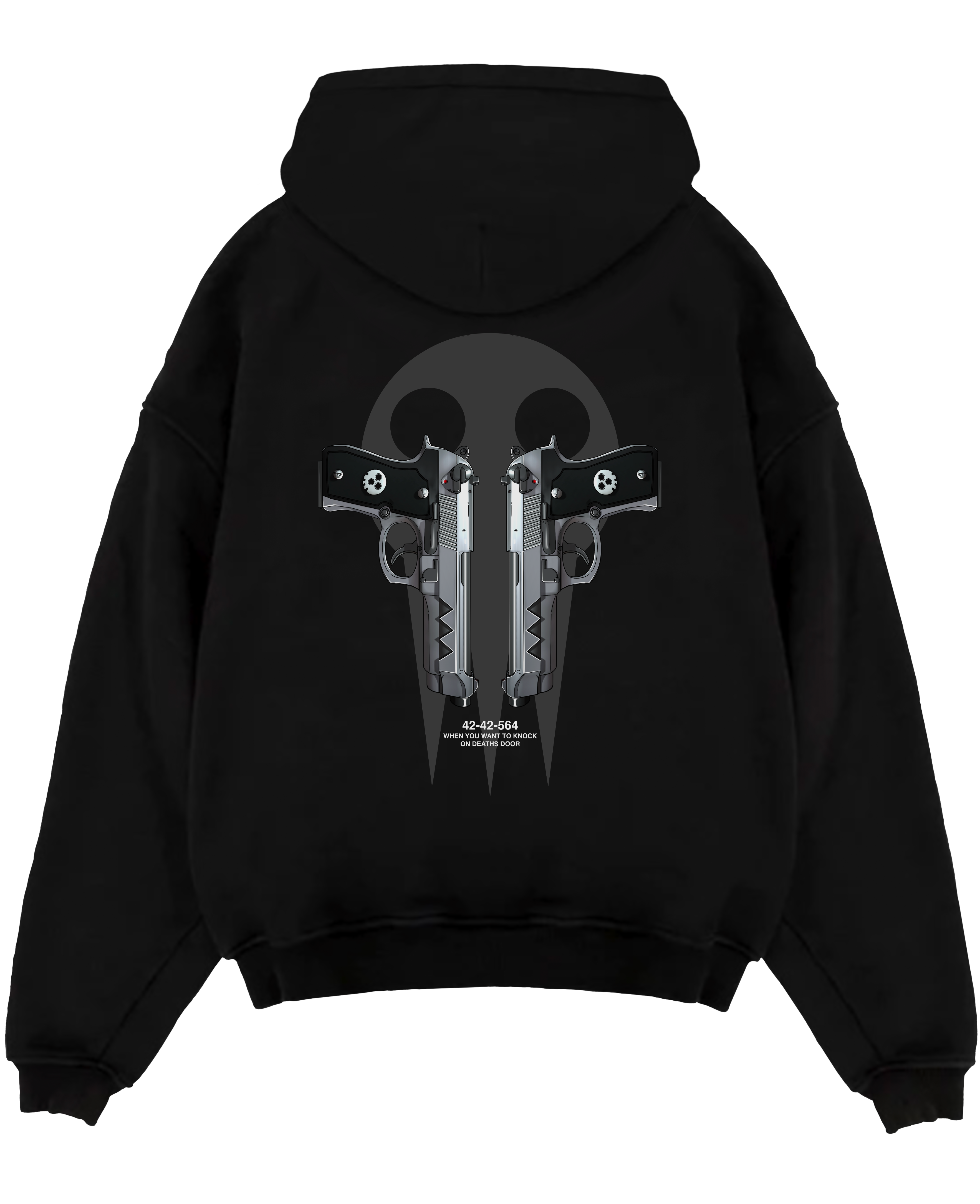 Death the Kid X Demon Twin Guns - Soul Eater Hoodie