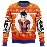 Gohan Dragon Ball Z Ugly Christmas Sweater
