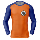 Goku Dragon Ball Z Long Sleeve Rash Guard Compression Shirt