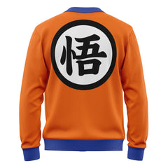 Goku Dragon Ball Z Knitted Cardigan Sweater