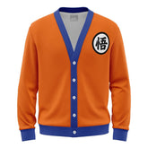 Goku Dragon Ball Z Knitted Cardigan Sweater