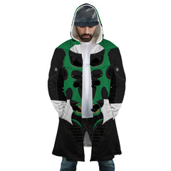 Green Psycho Rangers Dream Cloak Coat