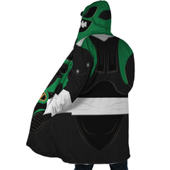 Green Psycho Rangers Dream Cloak Coat