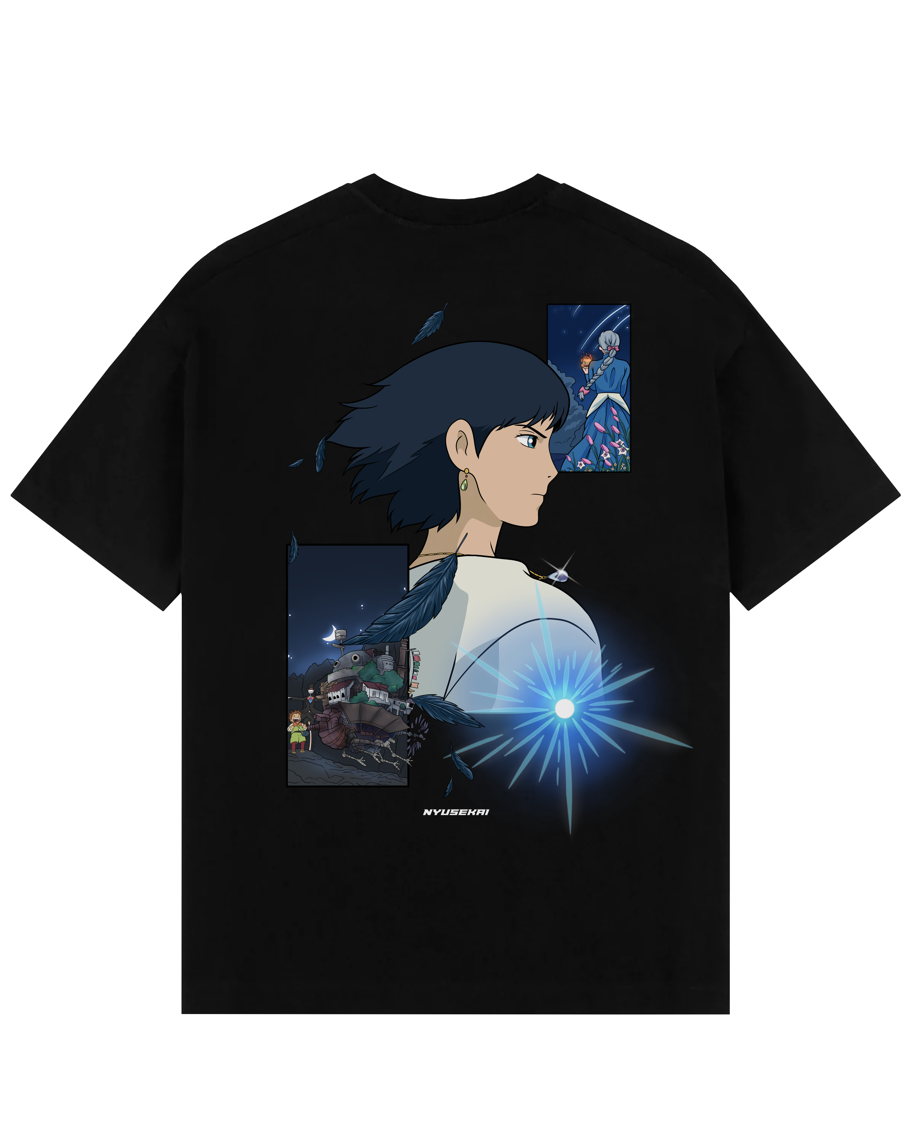 Howl X Sophie - Howl's Moving Castle Oversize T-Shirt