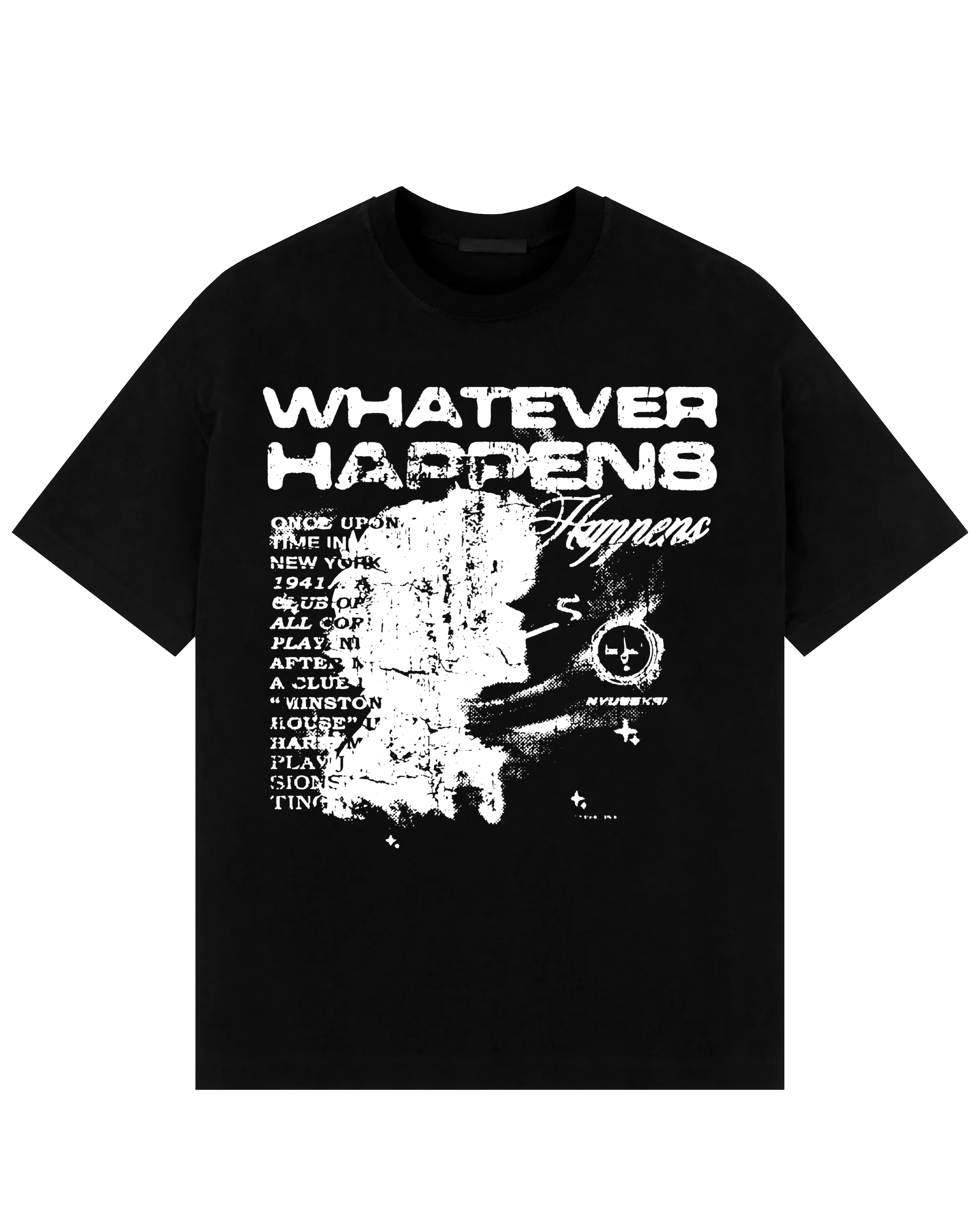 WHATEVER HAPPENS - Cowboy Bebop Oversize T-Shirt