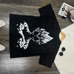 Nysekai "Super Saiyan Majin Vegeta Dragon Ball Z" Vintage Washed Oversized T-shirt - Nysekai