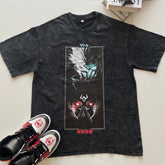 Nysekai "Satoru Gojo, Sukuna, Jujutsu Kaisen Anime Vintage Oversize T Shirt - Nysekai