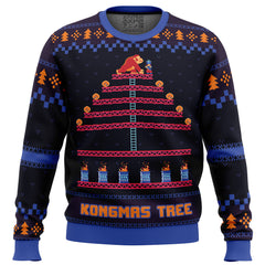 Kongmas Tree King Kong Ugly Christmas Sweater