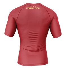 Krillin Tacos Dragon Ball Z Short Sleeve Rash Guard Compression Shirt