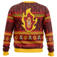 Kyojuro Rengoku V2 Demon Slayer Ugly Christmas Sweater