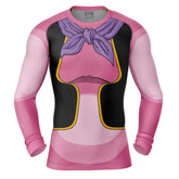 Majin Buu v2 Dragon Ball Z Long Sleeve Rash Guard Compression Shirt