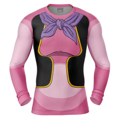 Majin Buu v2 Dragon Ball Z Long Sleeve Rash Guard Compression Shirt